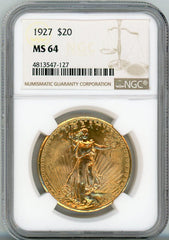 1927 G$20 NGC MS64