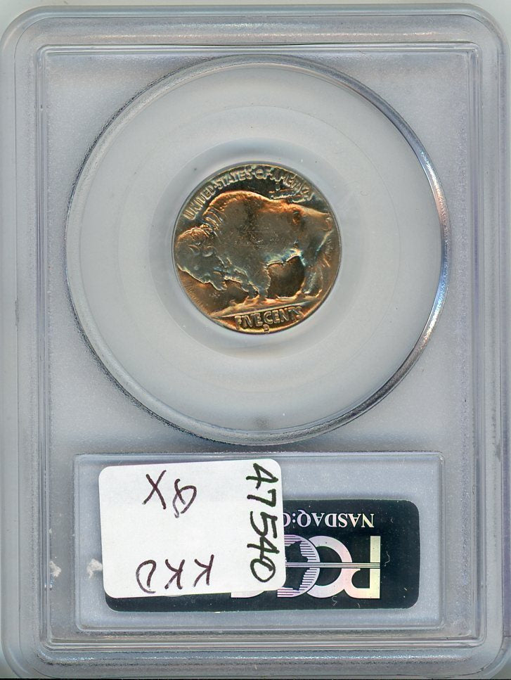 1935-D 5C PCGS MS64