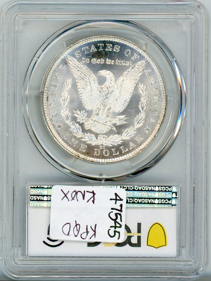 1891-CC $1 PCGS MS64