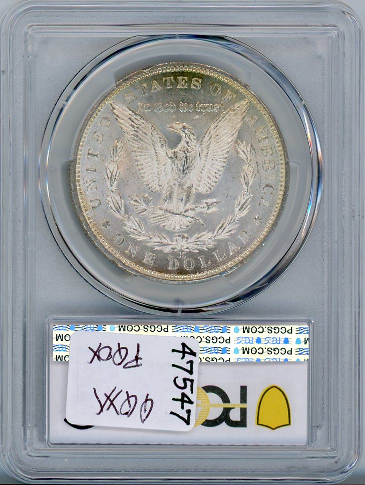 1893-CC $1 PCGS MS62+
