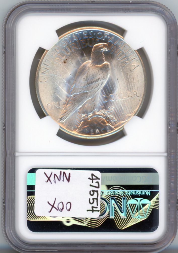 1925 $1 NGC MS66