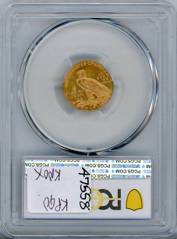 1925-D G$2.5 PCGS MS65