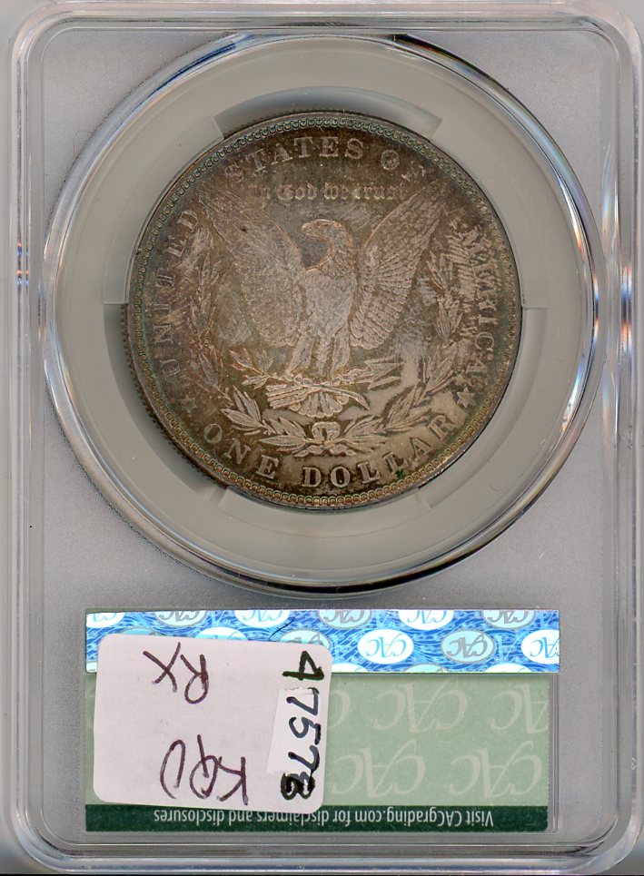 1886 S$1 CAC MS64