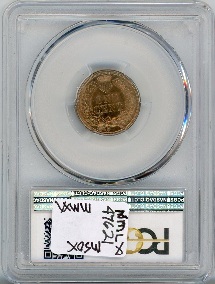 1861 1C PCGS MS66