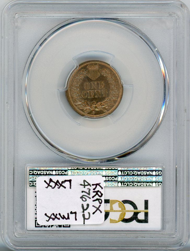 1862 1C PCGS MS66