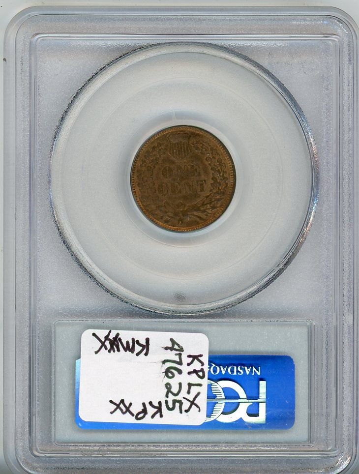 1866 1C PCGS MS65RB CAC