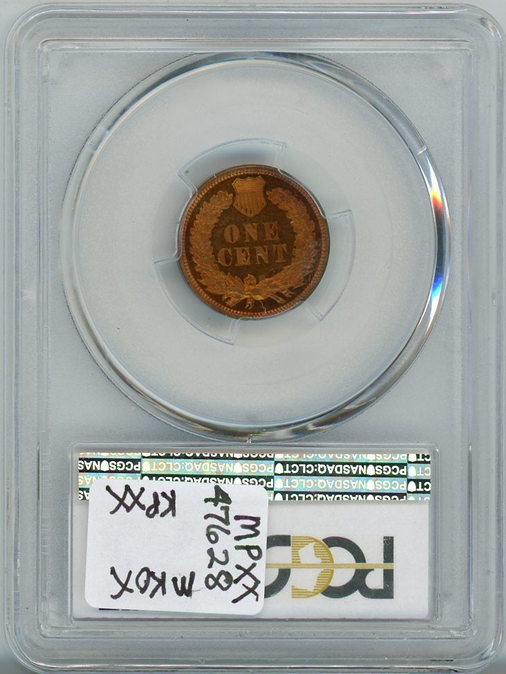 1876 1C PCGS PR65RD CAM
