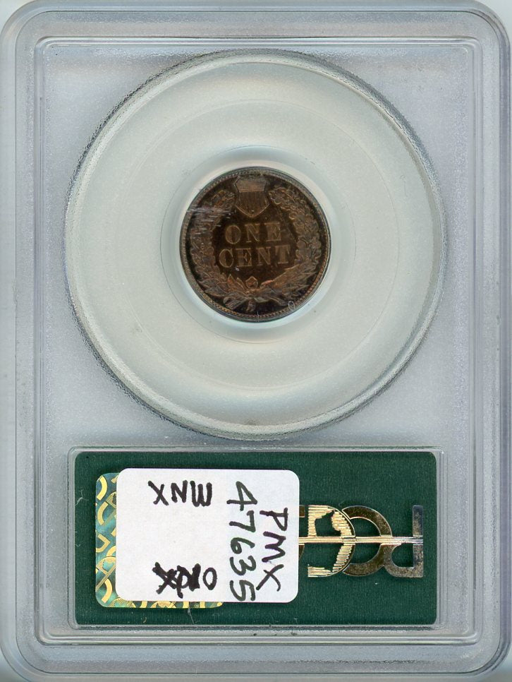 1886 1C PCGS PR63RB, OGH