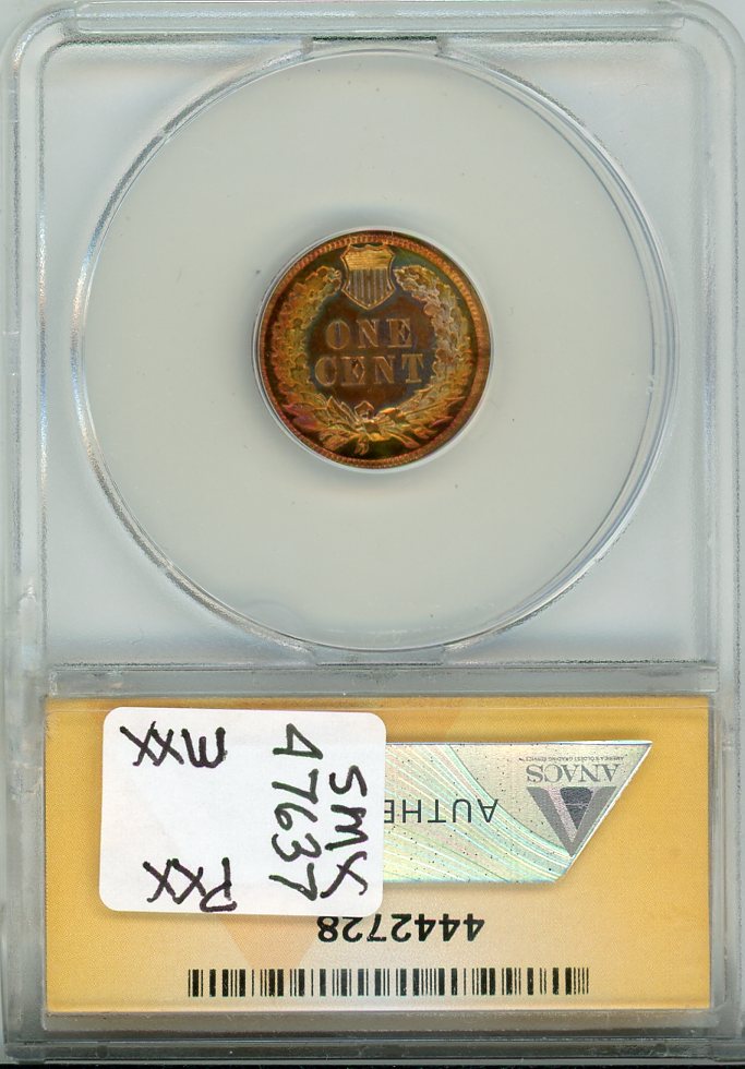 1891 1C ANACS PF63RB