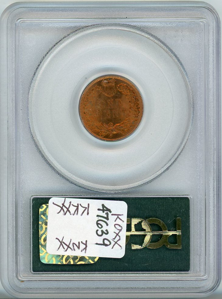 1895 1C PCGS MS65RD, OGH