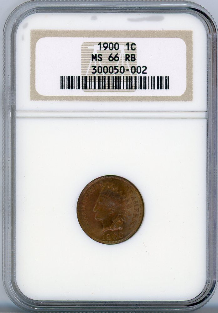 1900 1C NGC MS66RB
