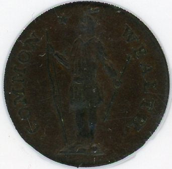 1787 ARROWS LEFT CLAW 1C MASSACHUSETTS NGC AU58BN