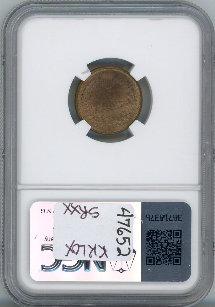 1877 1C NGC MS64RB