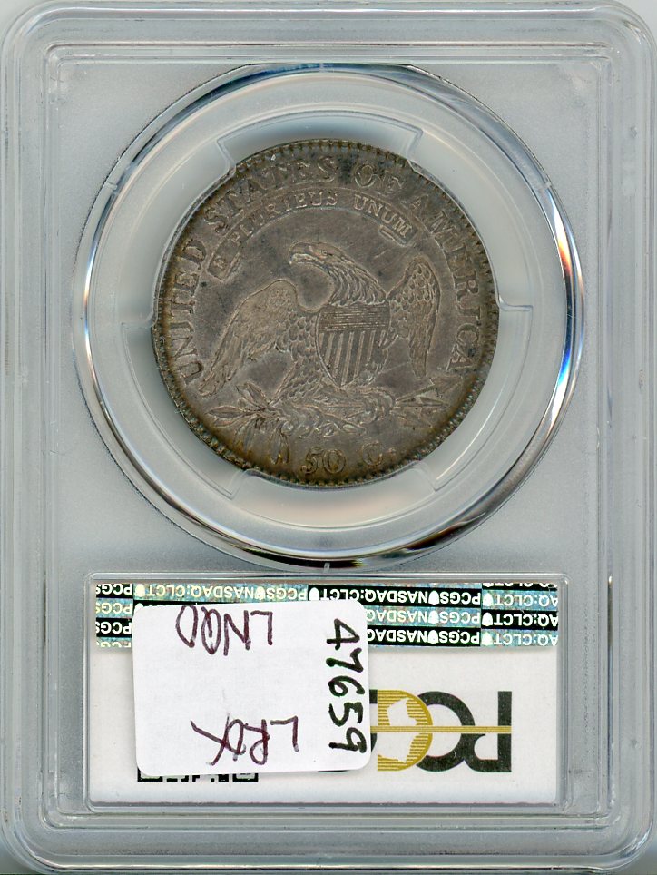 181.7 50C PCGS AU50 PUNCTUATED DATE