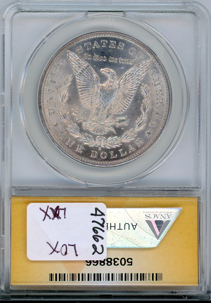 1887-S S$1 ANACS MS62