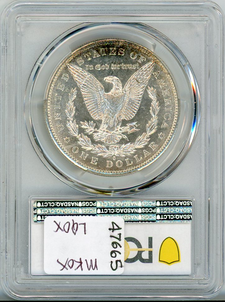 1886-S S$1 PCGS MS63DMPL