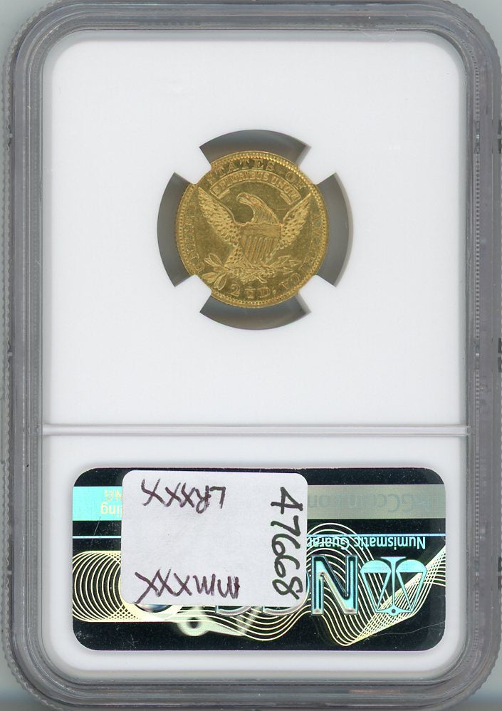 1829 G$2.5 BD-1 NGC MS61+